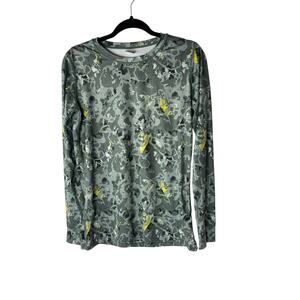 Karri Traa Long‎ sleeve Green Outdoor Shirt Base Layer Large